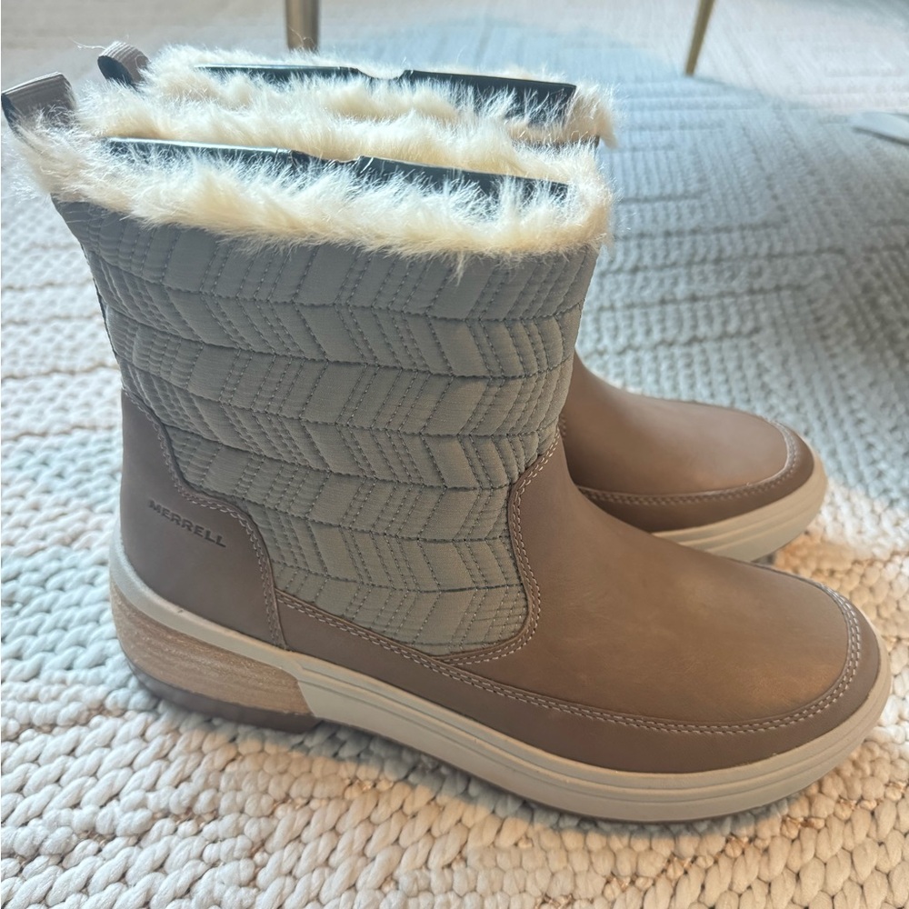 Winter Boots Merrell Waterproof - Haven Bluff Polar WP - 9.5 - Picture 4 of 10
